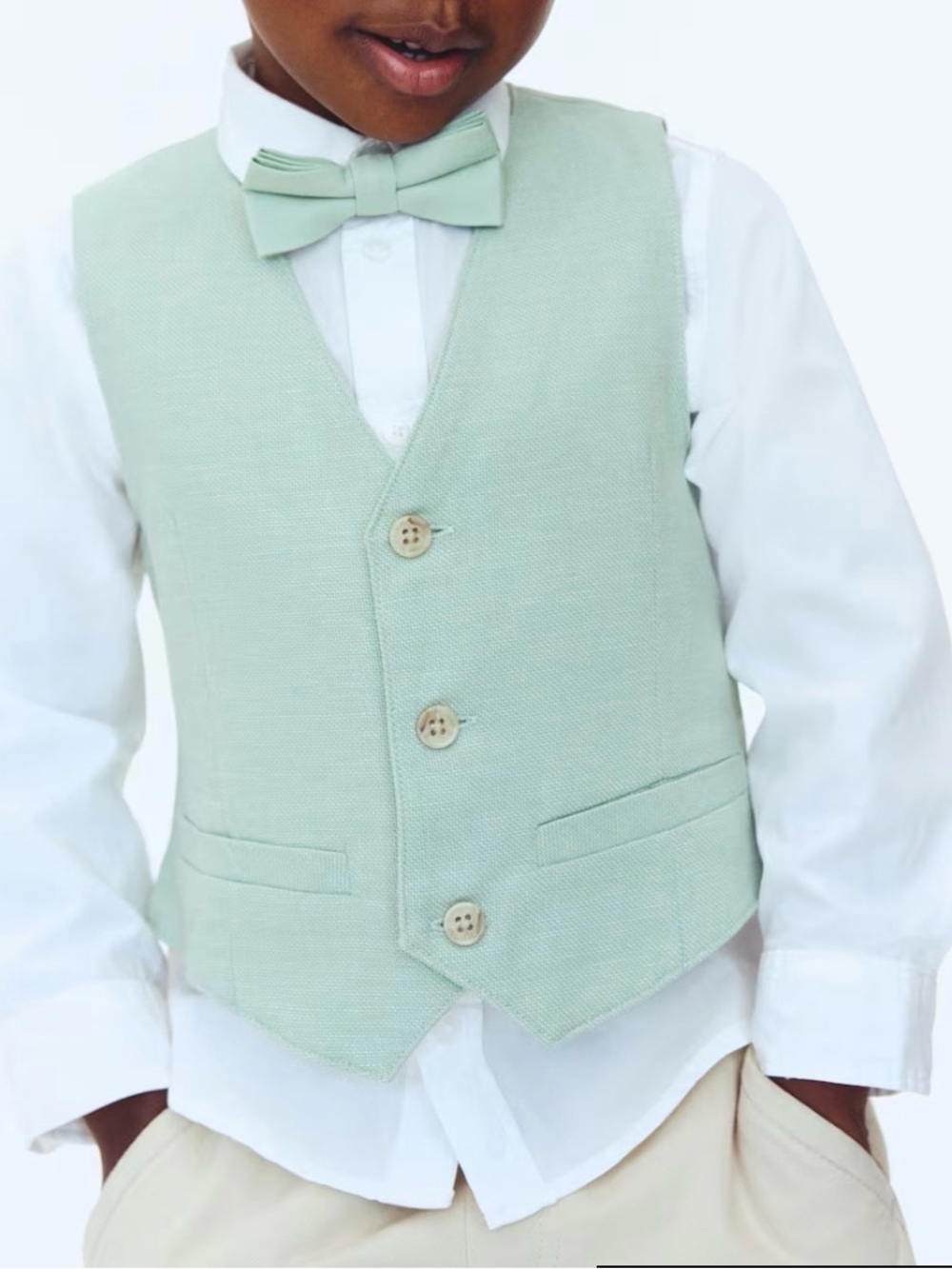 H&M Kids Mint Green Dress Vest